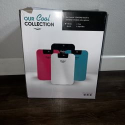 Cooluli 20 Liter Mini Fridge with Temperature Control - Black 