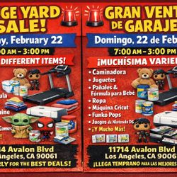 YARD SALE TODAY 02/22!!!!! Really Low Prices Eveything Must Go