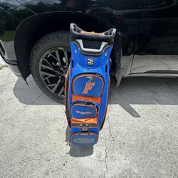 Florida Gators The Bucket III Cooler Cart Golf Bag 14 Way Top $