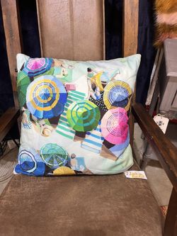 Green Box Art Pillows