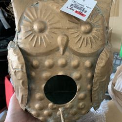 Bird House Or Candle Holder