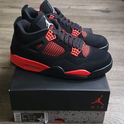 Red Thunder Jordan 4 Sz11