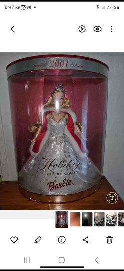 2001 Holiday Barbie 