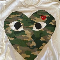 CDG Camo T Shirt