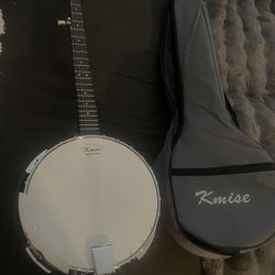 Kmise 5 String Resonator Banjo