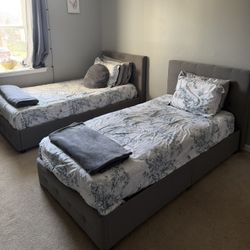 2 Twin Size Beds $120 Both 