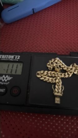 10kt Cuban bracelet
