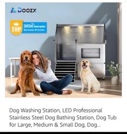 Pet wash station