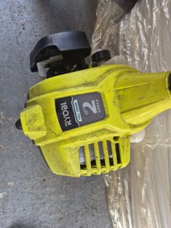 Ryobi weed eater with attachment