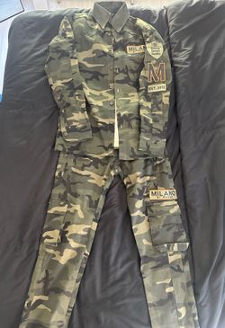 Womens Milano di rouge camo set