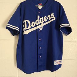 Rare Majestic Hideo Nomo Dodgers Jersey