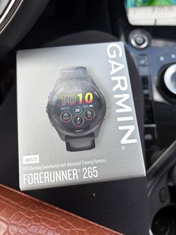 Garmin Forerunner 265 Bezel With Case & Silicone Band - Powder Gray,