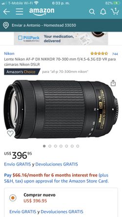 Lente Nikon