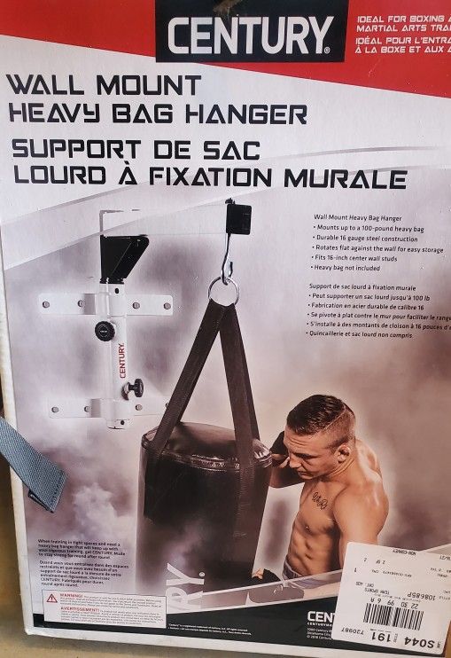 Wall Mount Heavy Bag Hanger