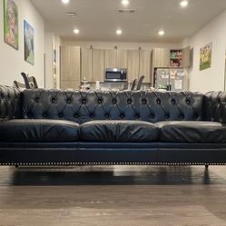 Black Contemporary Sofa and Seat