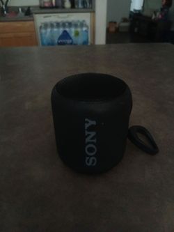Sony Bluetooth speaker