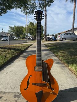 Eastman T145SM Thinline Hollow Body Archtop Electric Guitar