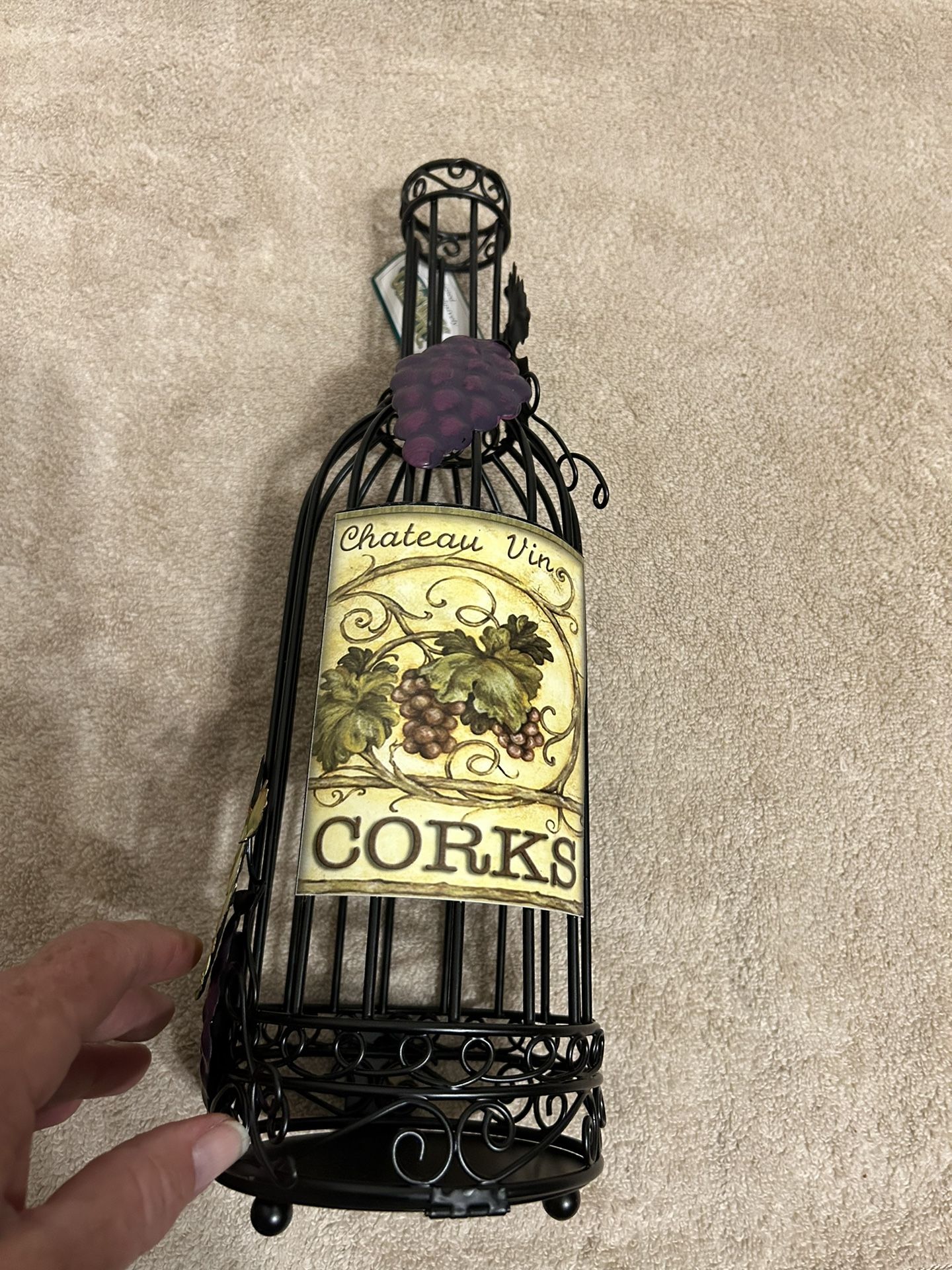 New Wine Collector For Corks In Box