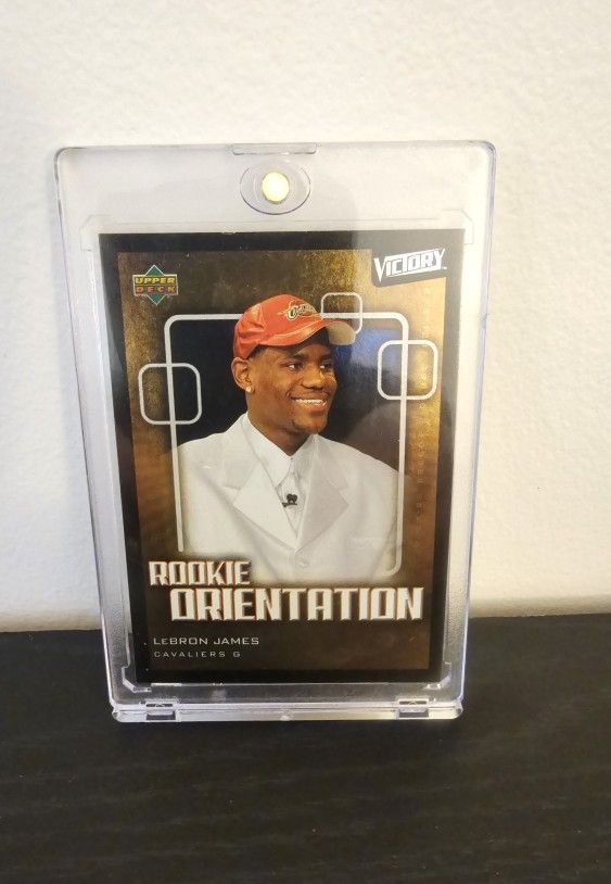 Lebron James Rookie Orientation Upper Deck RC