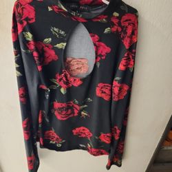 size S.      FADED ROSE
