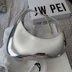 JW PEI silver purse new