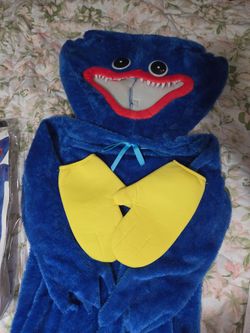 Huggy Wuggy kids costume