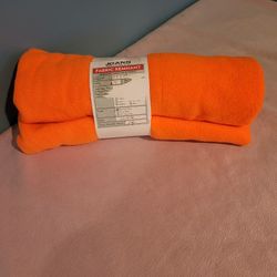 Orange Fabric Remnant 