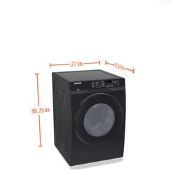 Samsung Washing Machine in Matte Black