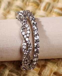 Sterling & White Sapphire Ring