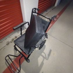 Wheelchair foldable compact transport