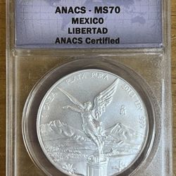 2013 México 1 Onza Libertad ANACS MS70