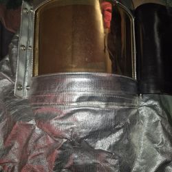 Fireman's Aluminumized Proximity Pants & Helmet 