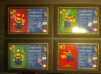Custom Made Mario Luigi Holiday customs w/ 5 Grains Silver Bars