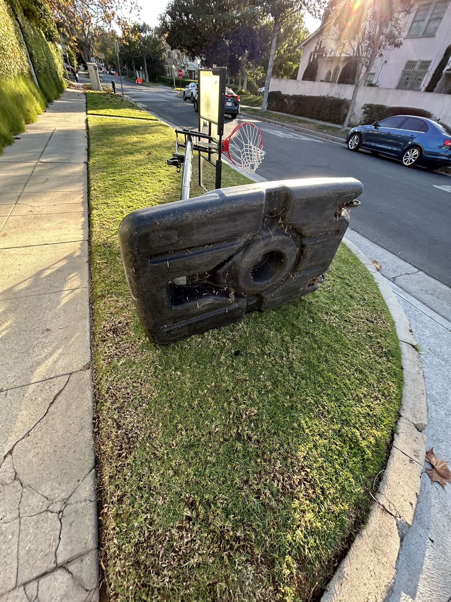Broken Basketball Hoop