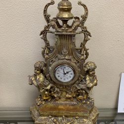 Beautiful Resin Quartz Clock /working