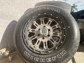 17” XD Rims and Michelin Tires