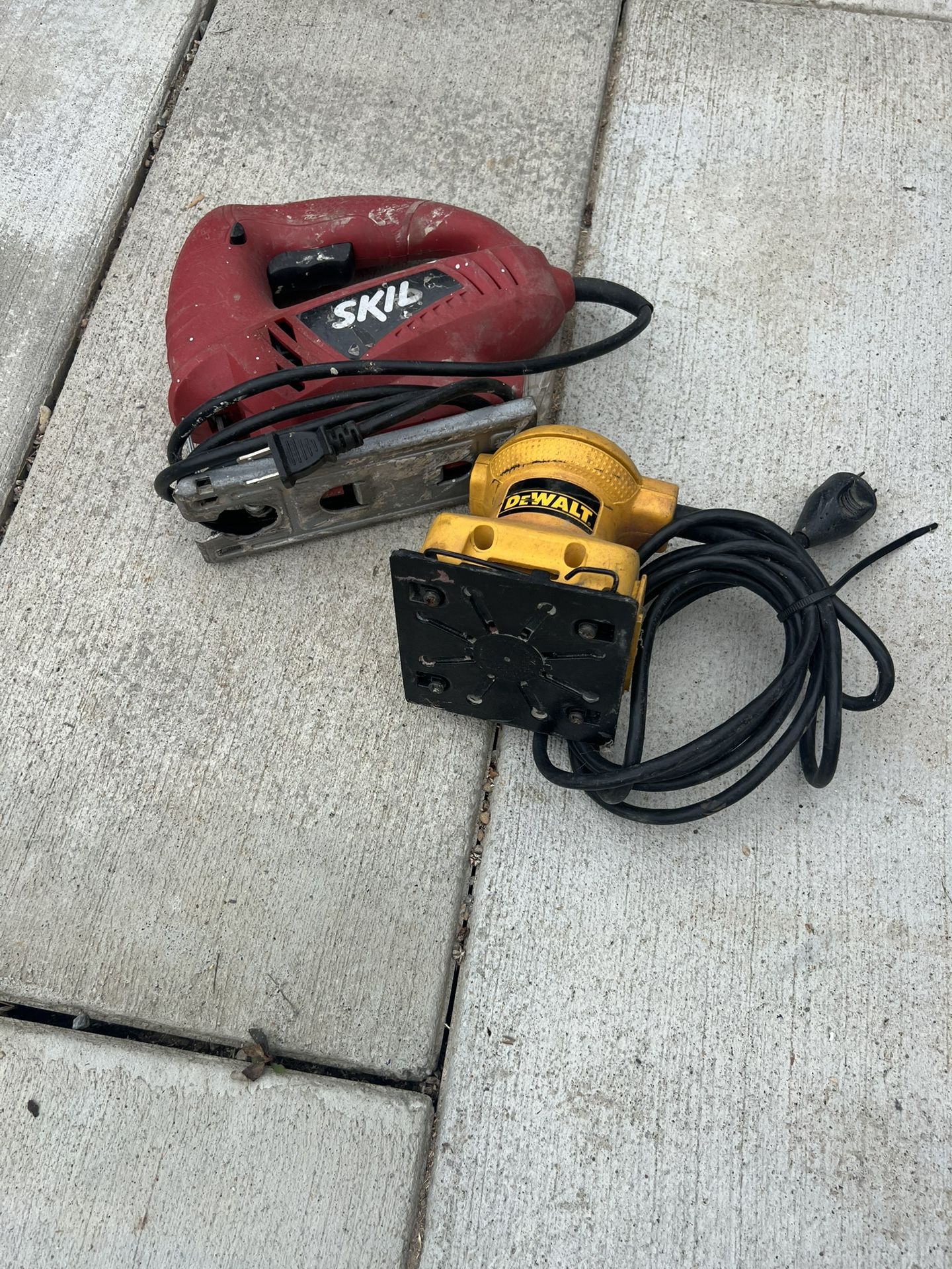 Skil and Dewalt  Tools 