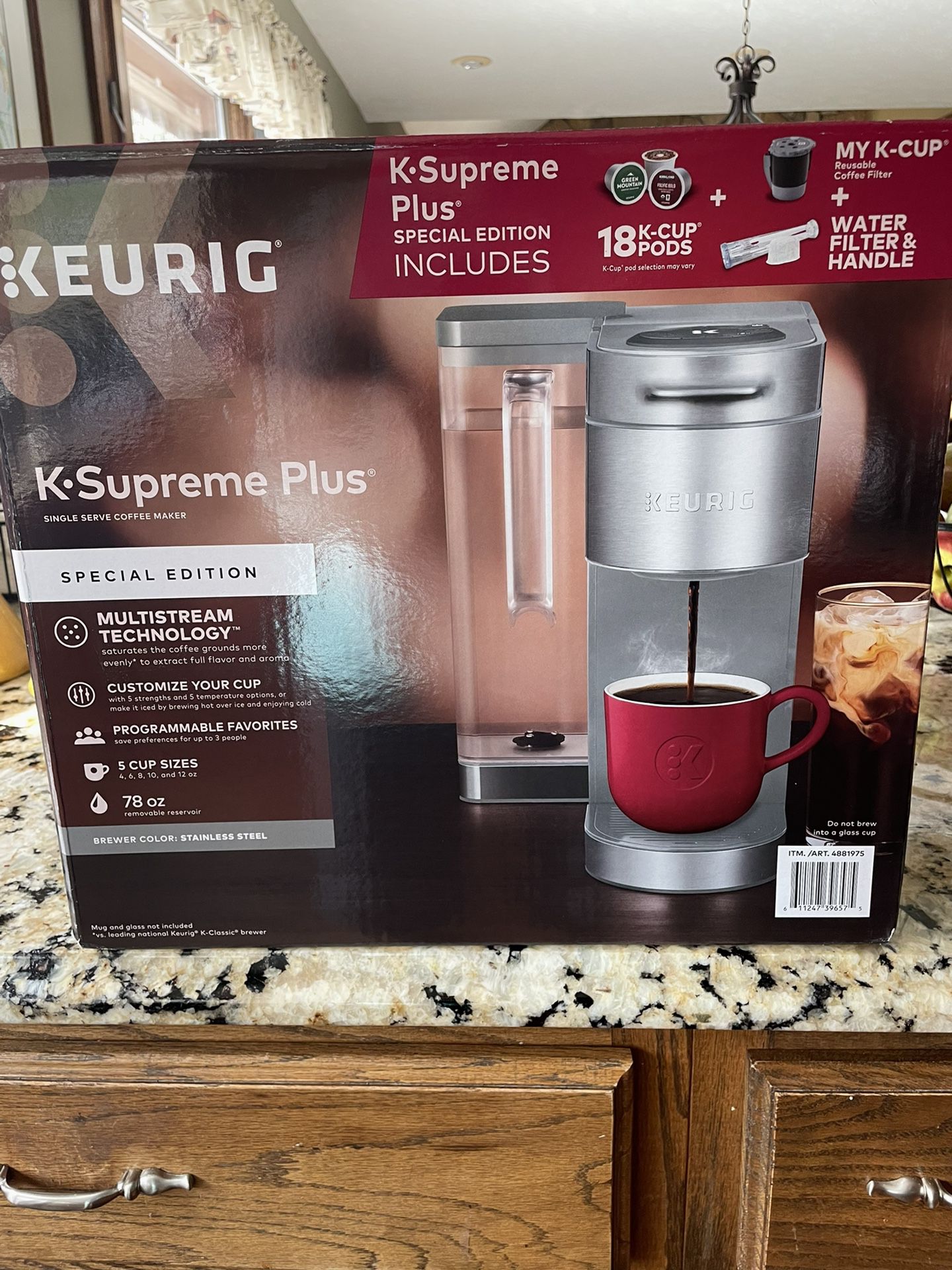 Keurig K Supreme Plus Single Serve Coffee Maker
