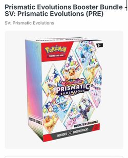 Pokémon prismatic booster bundle
