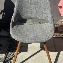 Mid century style dining chairs (2x)