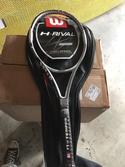 New Wilson tennis racket