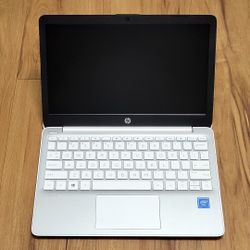 HP Stream Laptop - Model 11-ak1012dx 11.6" - Needs new battery and OS install