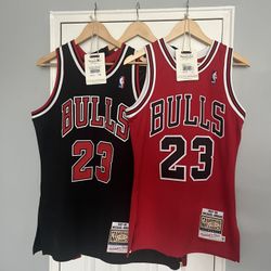 MICHAEL JORDAN MITCHELL AND NESS JERSEYS