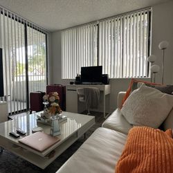 Sofa , Tv  Table Stand And Middle Table