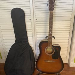 Carlo  Robelli Arcustic Electrig Guitar