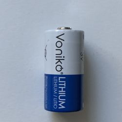New Voniko Lithium CR123A 3V Battery for Alarm System Camera Etc  Cash only  