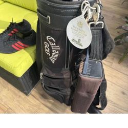Callaway Golf Bag with 12 clubs including Big Bertha
