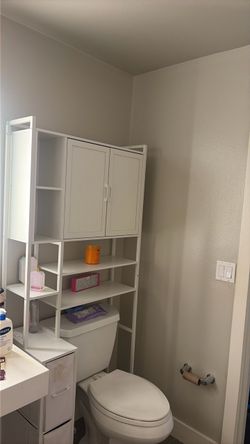 Over The Toilet Storage