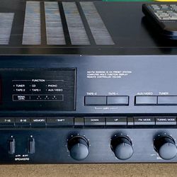 DENON DRA-425 AM-FM Stereo Receiver with Remote