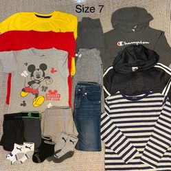 Boys Clothes Size 7